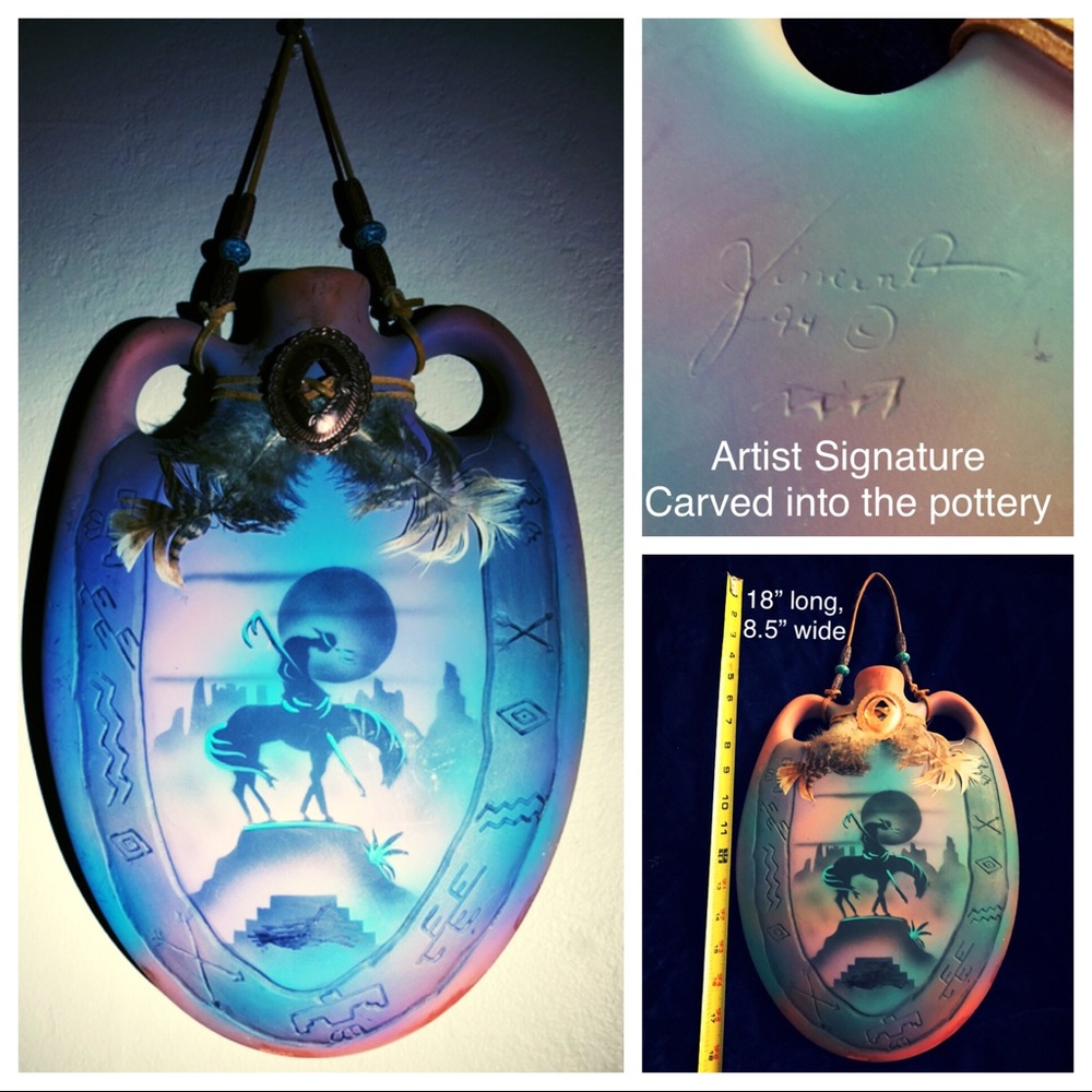 American Indian / SW Wall Art: Pottery Urn